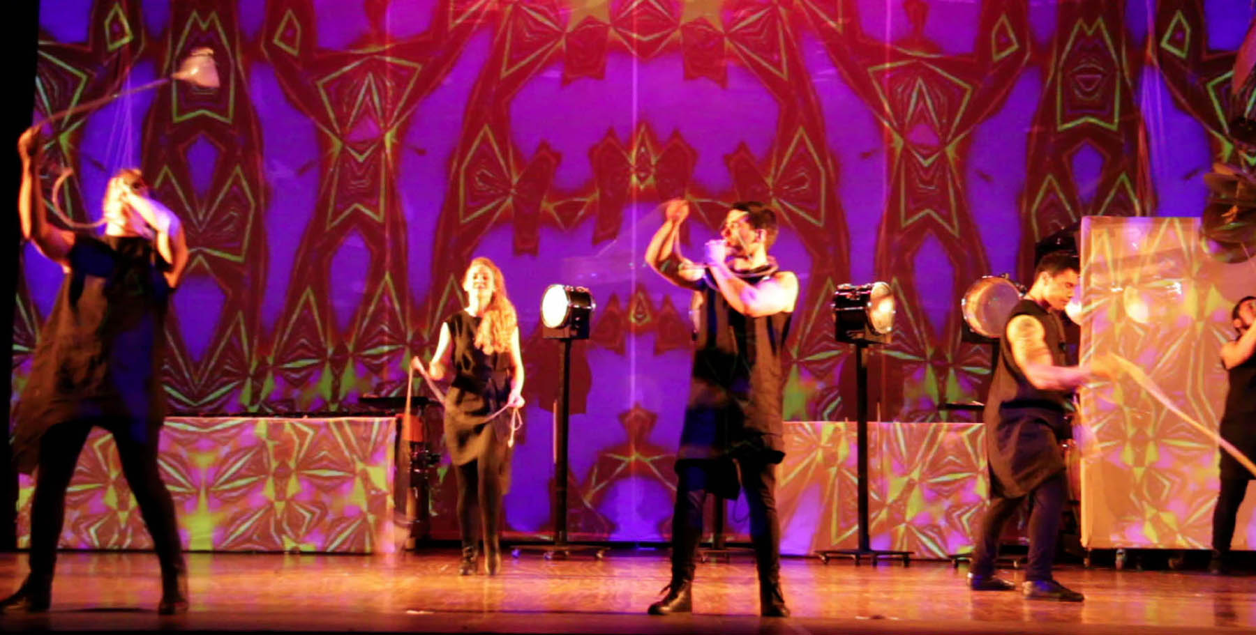 Between Zero and One (live show, percussion sextet, audio track, video) with Jack Hooker by John Psathas, image 7 of 23