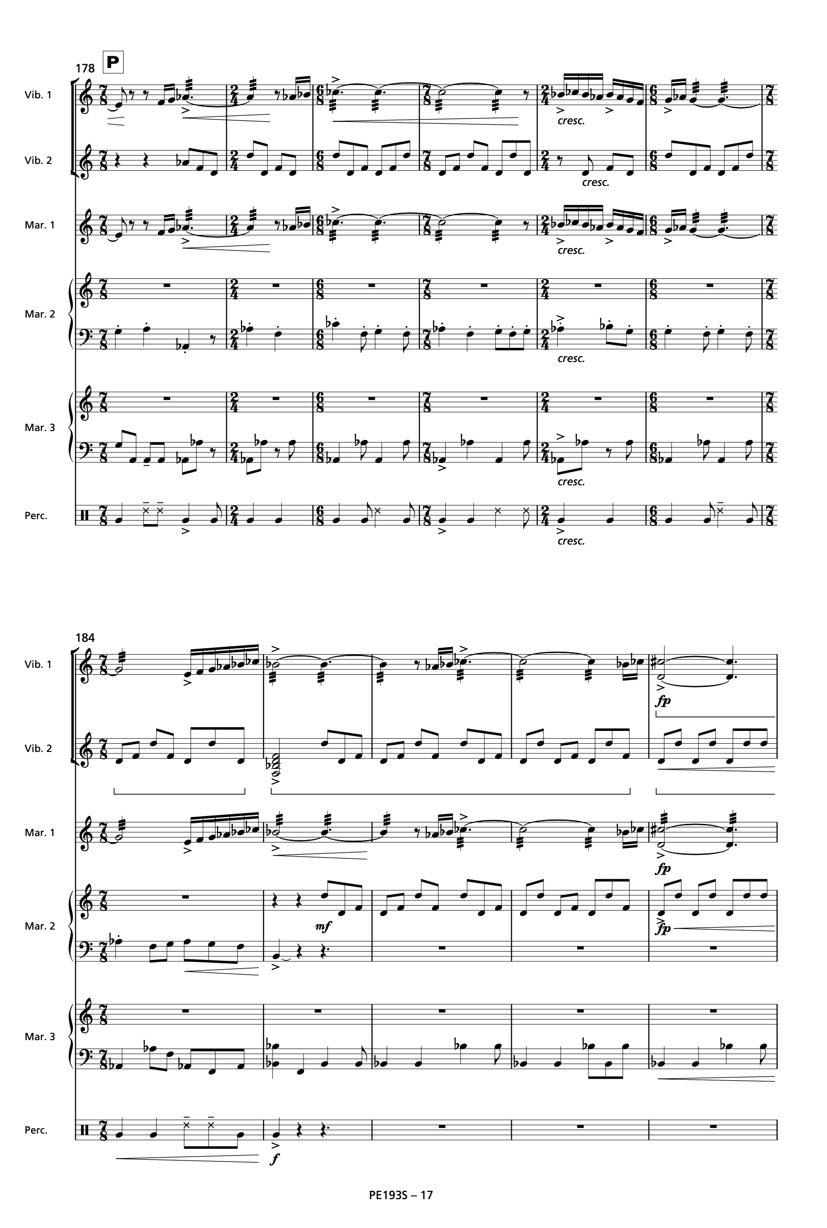 Corybas (percussion ensemble) with Omar Carmenates by John Psathas, image 2 of 2