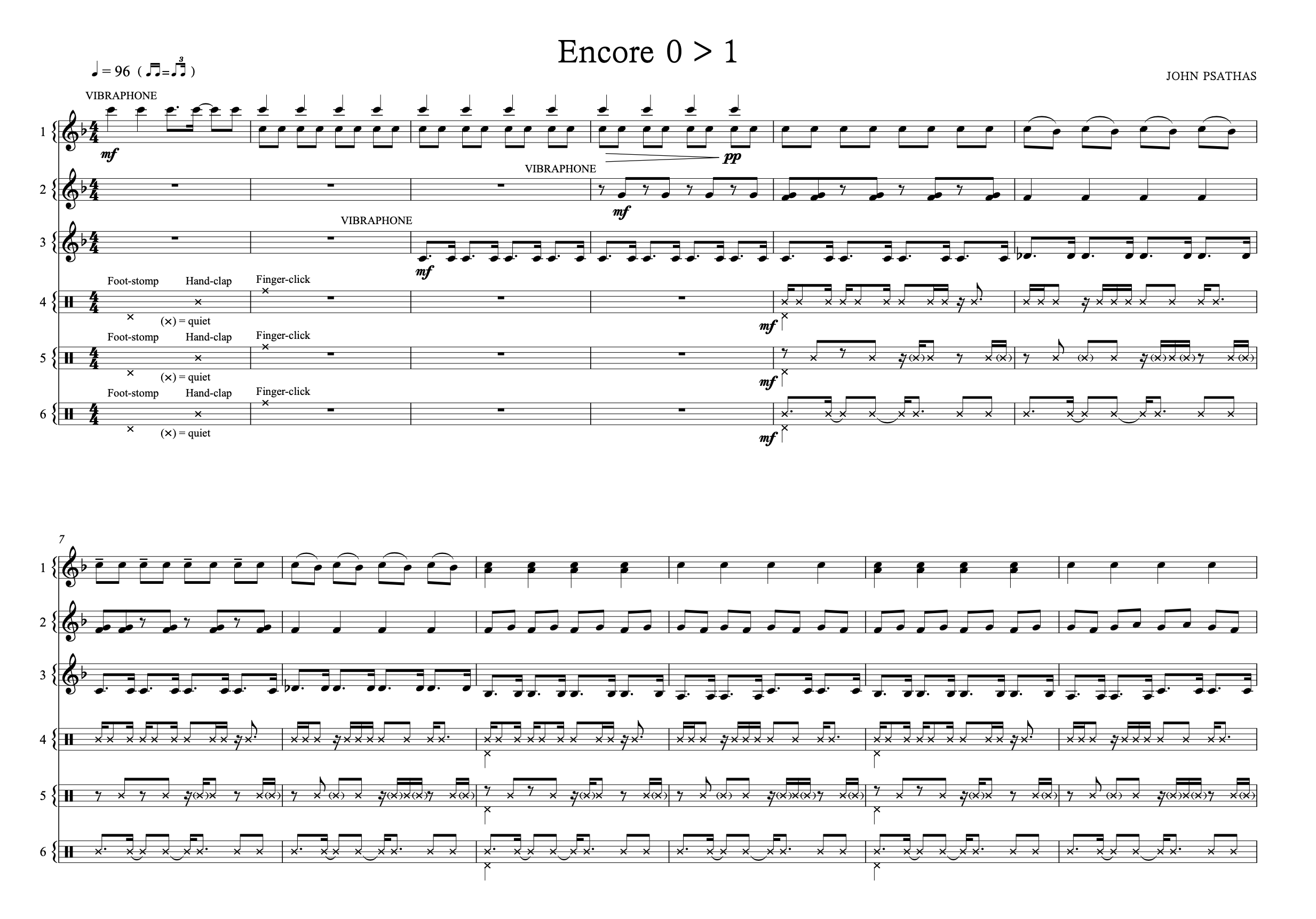 Encore 2 by John Psathas, image 1 of 3