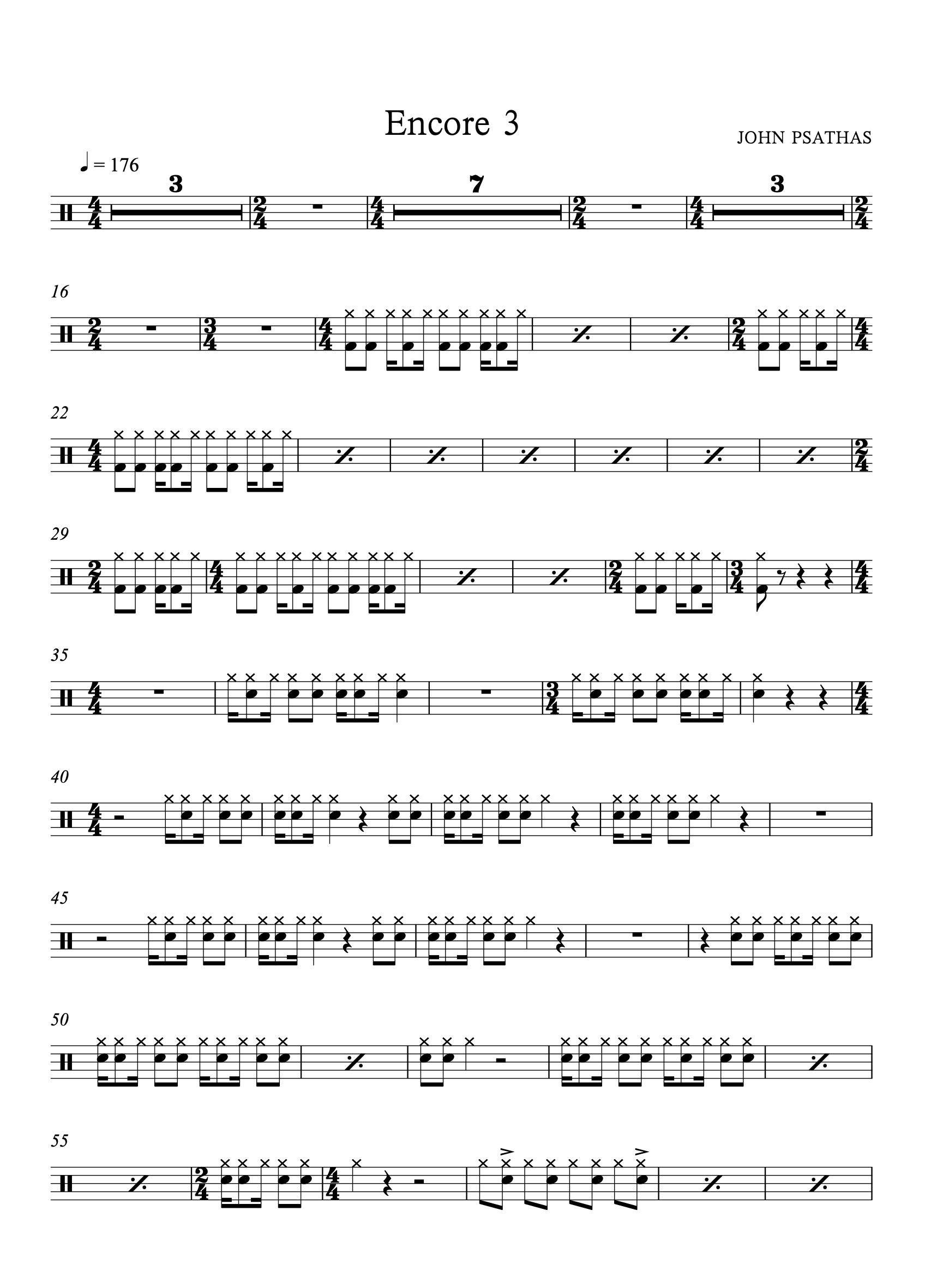 Encore 3 by John Psathas, image 1 of 2