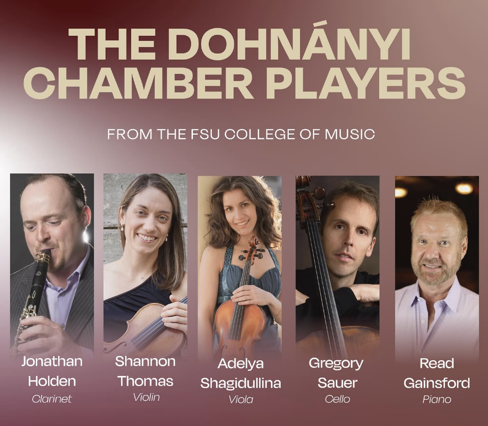 Dohnányi Chamber Players perform Island Songs in Clarksville, Tennessee at Mabry Concert Hall, TN 37040 United States