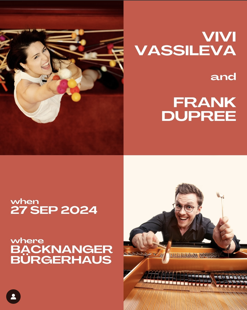 Frank Dupree and Vivi Vassileva perform Halo in Backnanger, Germany at Baumgärtner Hall, 71522 Backnang