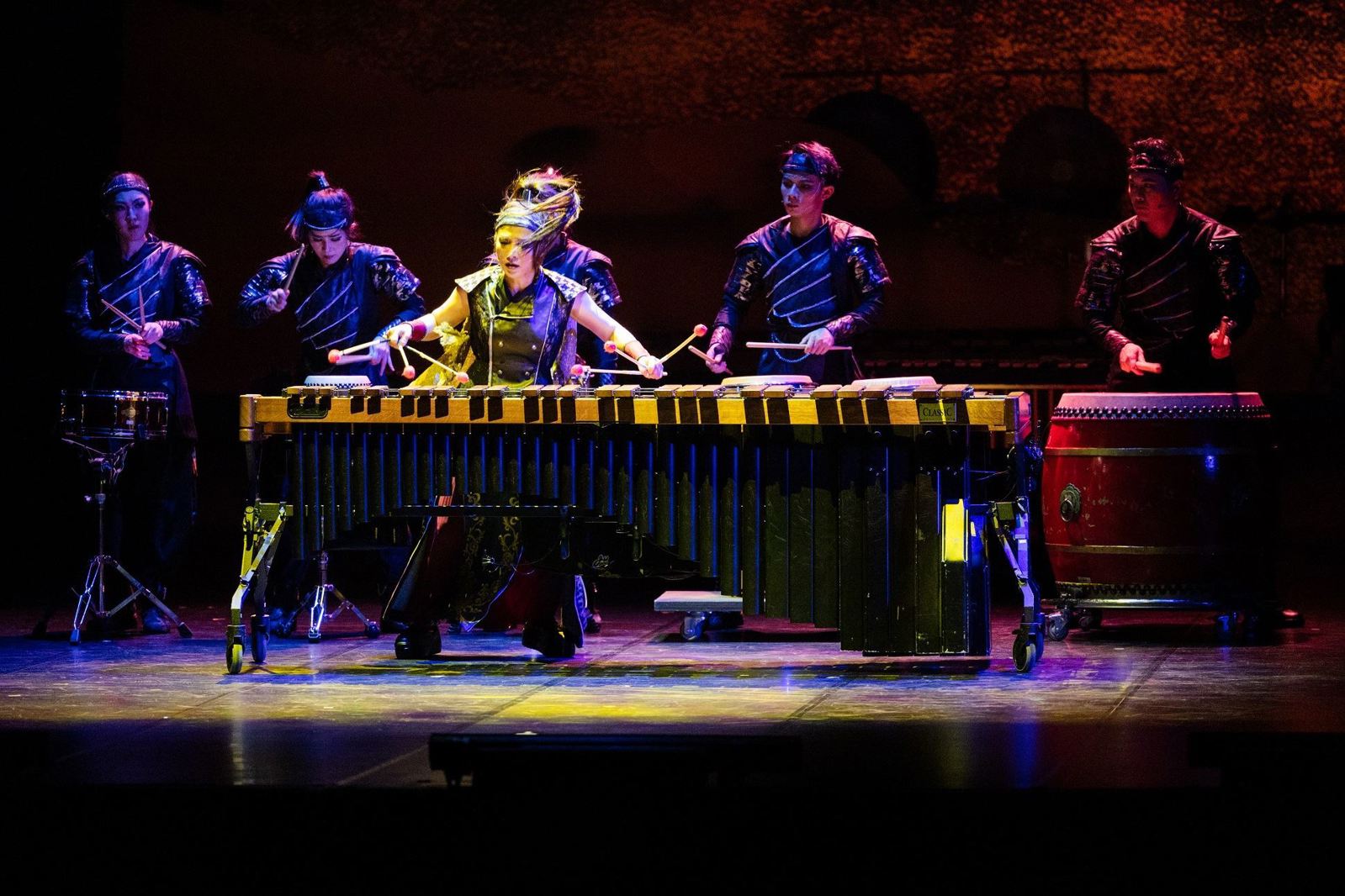 Ju Percussion perform "...before and after love..." in Kaohsiung at National Culture and Arts Center Concert Hall