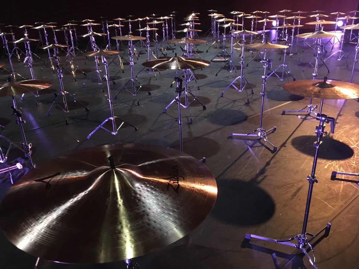 Latin American premiere of Koolish Zein by the UC Percussion Group at the 60th UC Chamber Season in Santiago, Chile