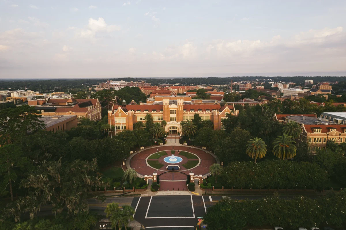 With Fabian Ziegler at Florida State University, Tallahassee, Florida at USA