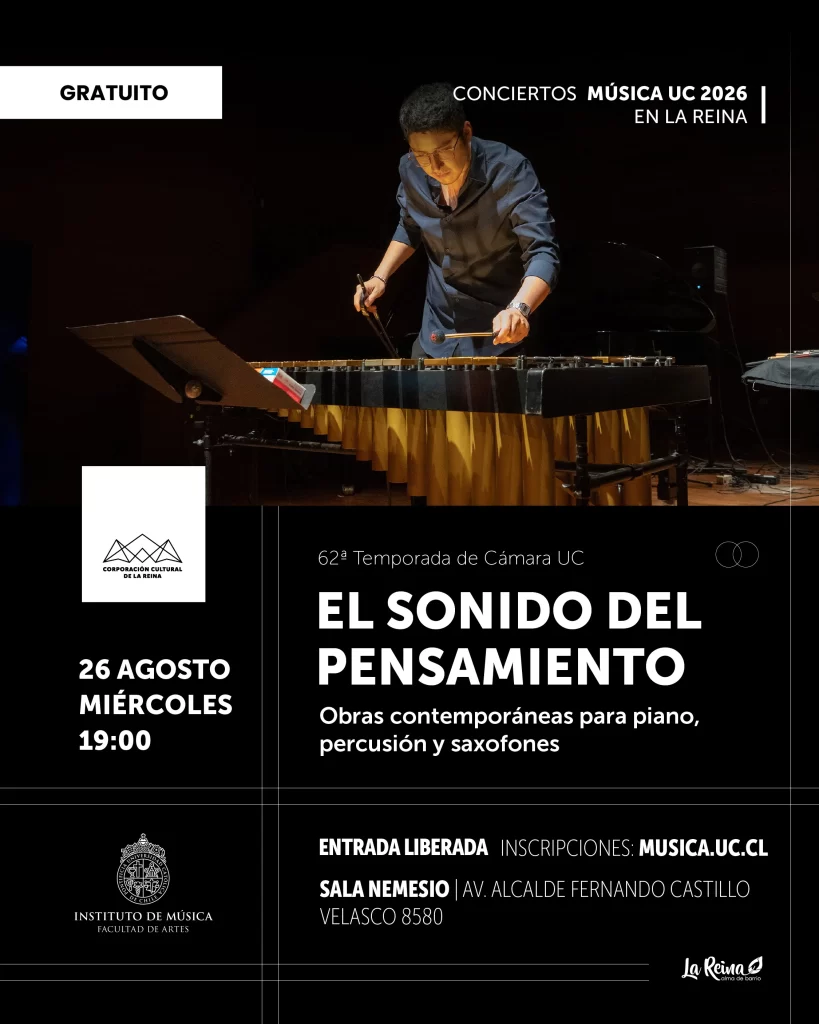 Música UC perform Atalanta and Connectome in Providencia, Santiago