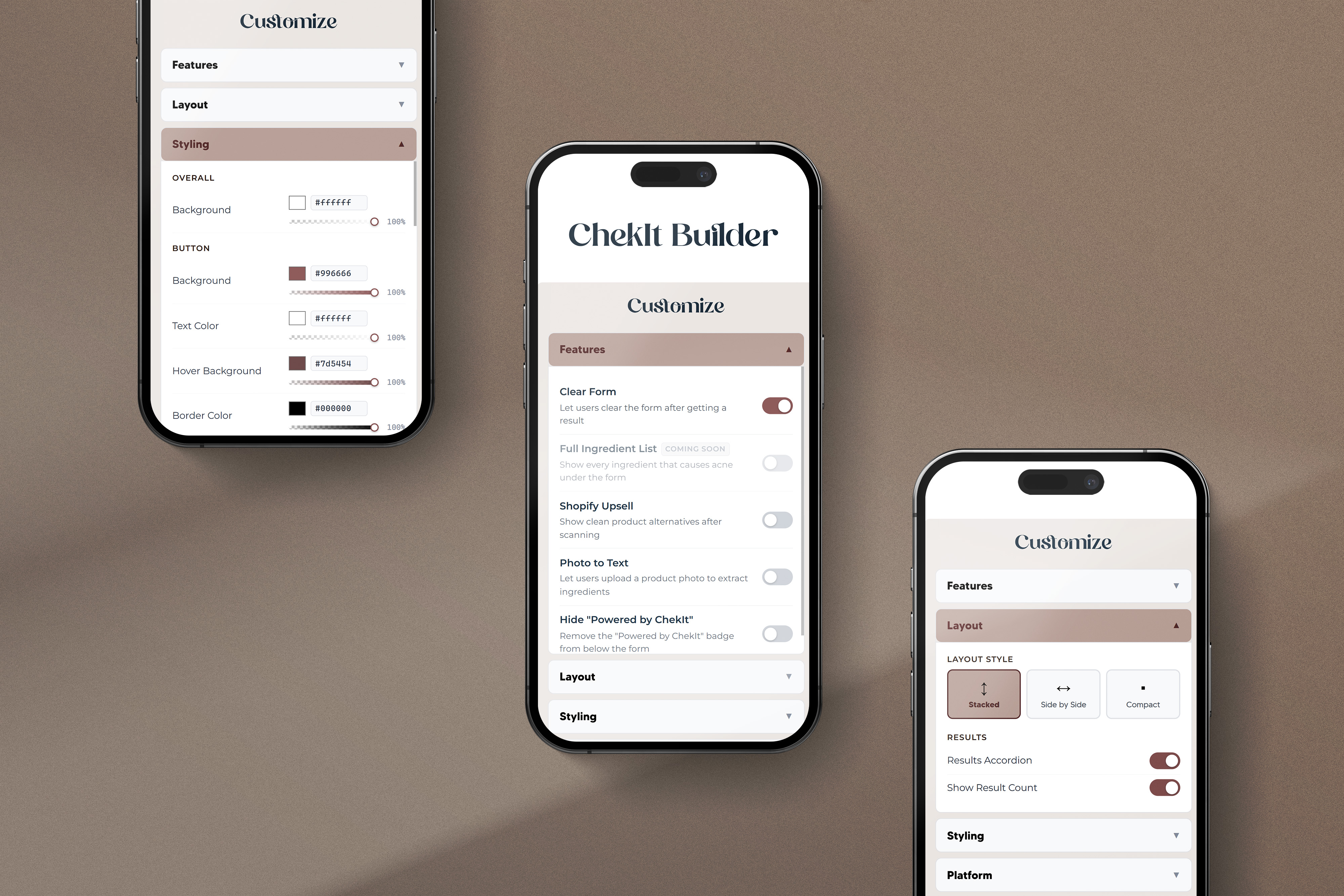iphone customize page