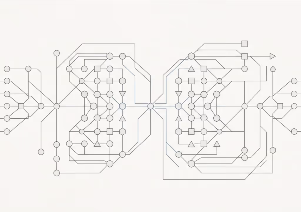 Diagram sketch suggesting surfacing relationships.
