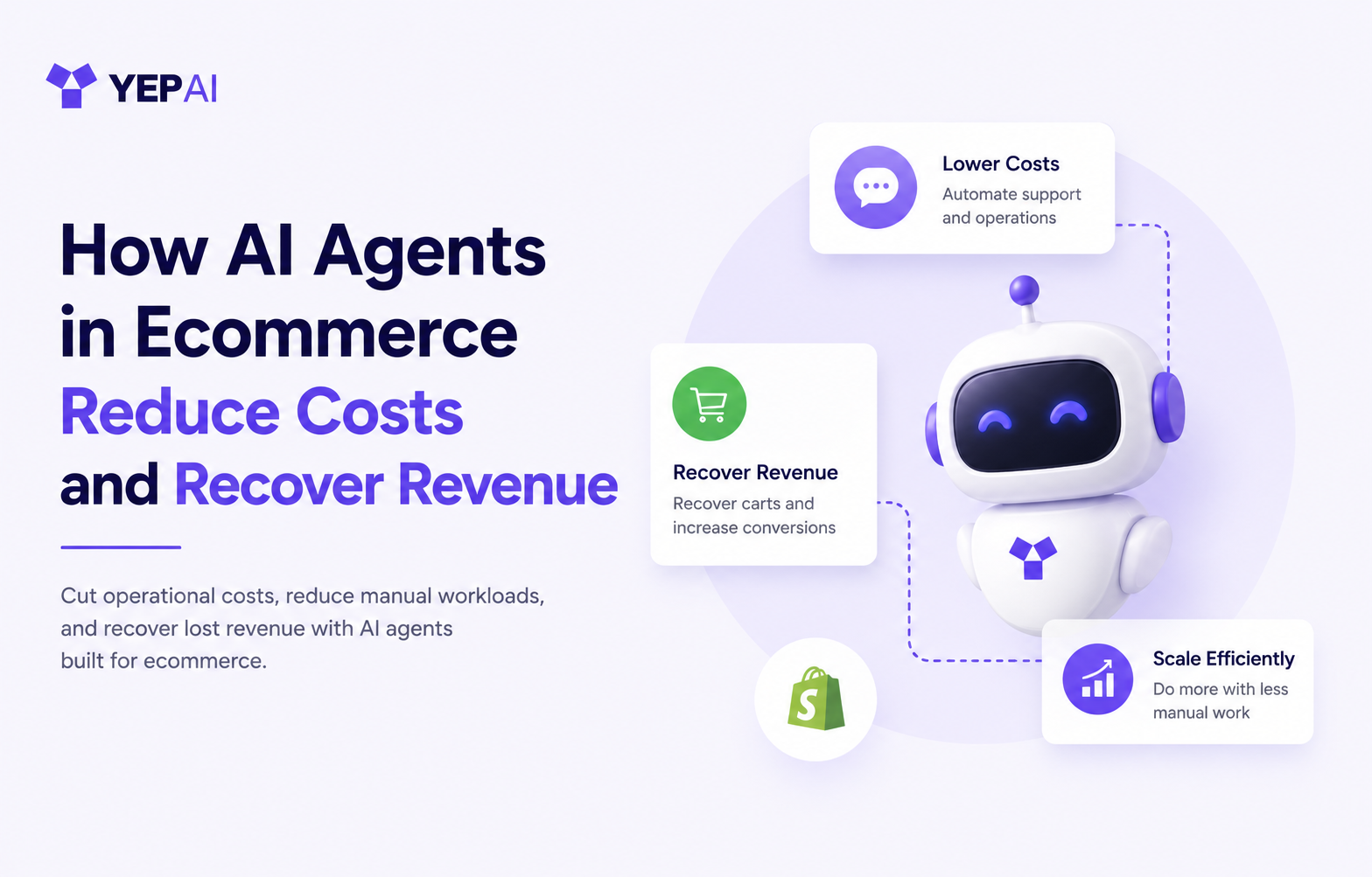 How AI Agents in Ecommerce Reduce Costs and Recover Revenue 