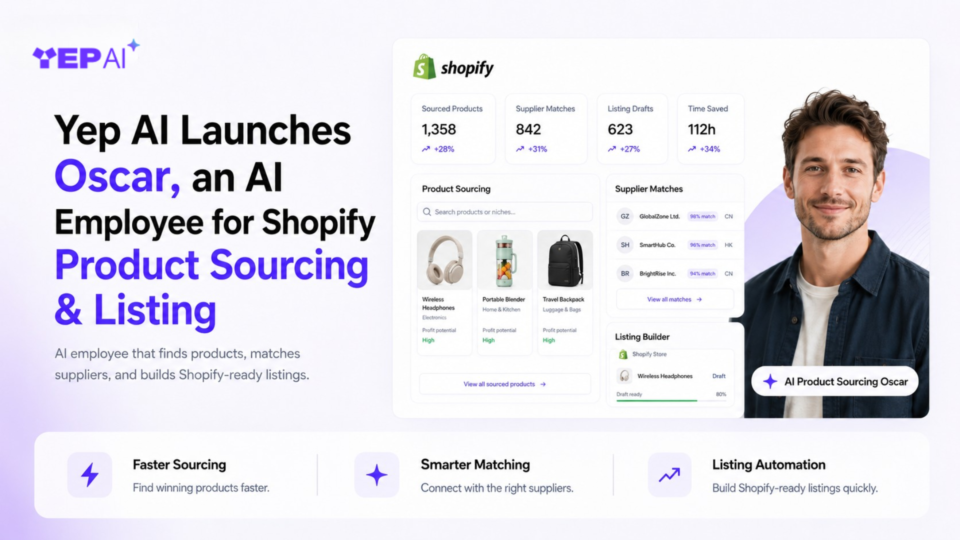 Meet Oscar: The AI Operations Employee That Sources, Lists & Optimizes Shopify Products