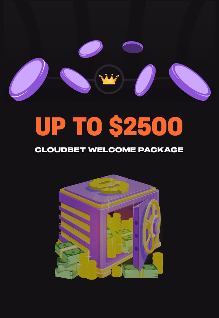 Hasta 2500 $ de paquete de bienvenida Cloudbet