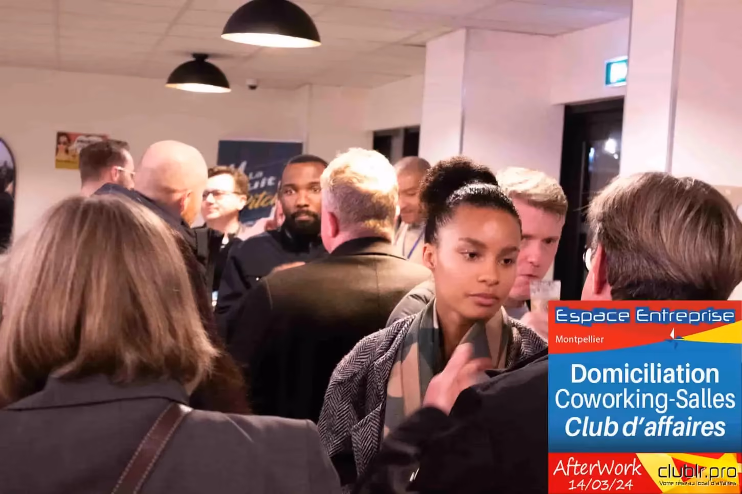 Public lors d'un événement du Club LR, Espace Entreprise Montpellier