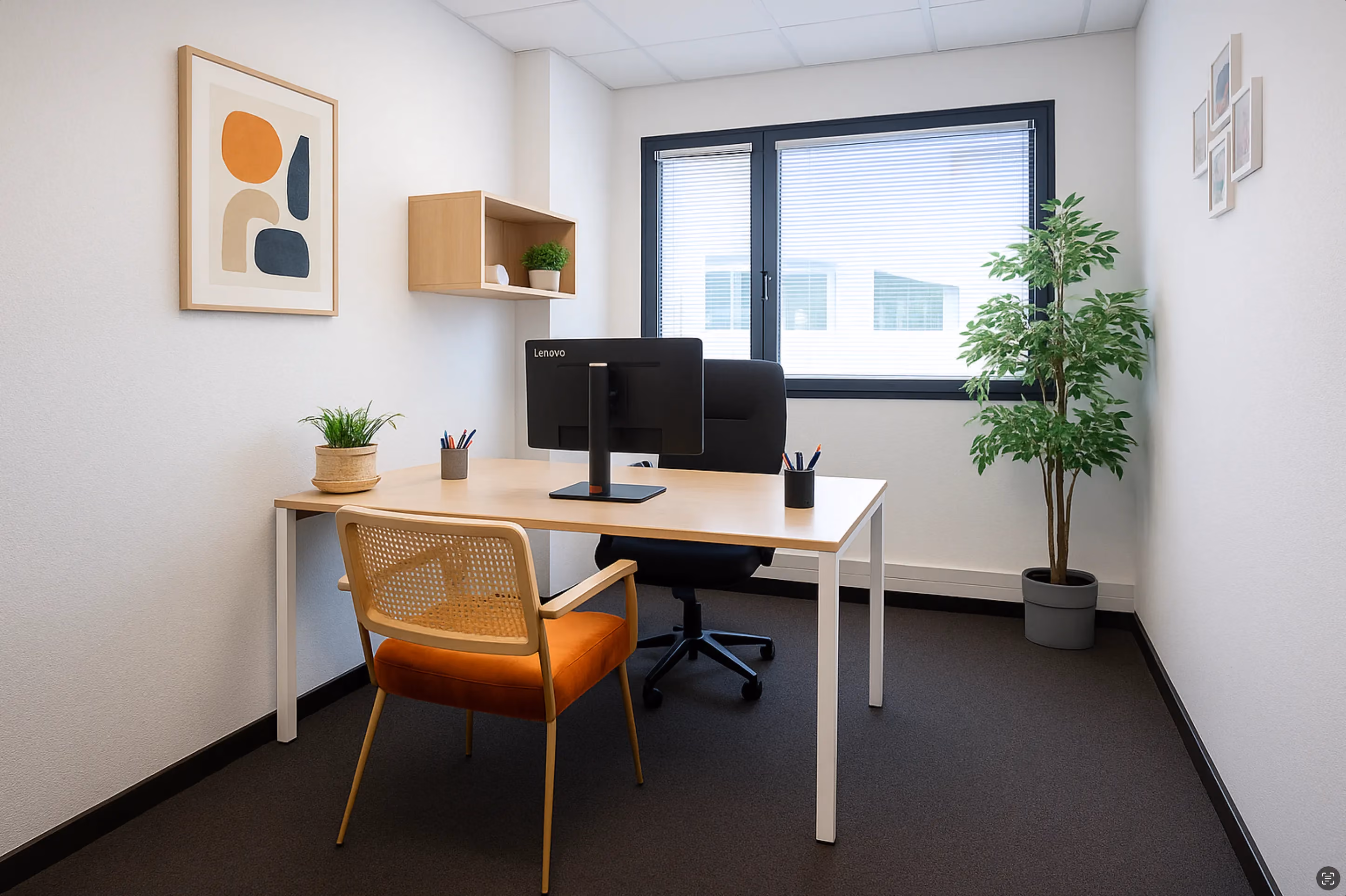 Bureau ponctuel équipé à l'Espace Entreprise Montpellier