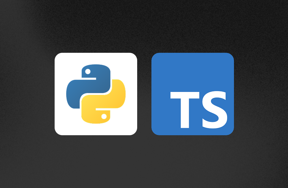 Typescript and Python