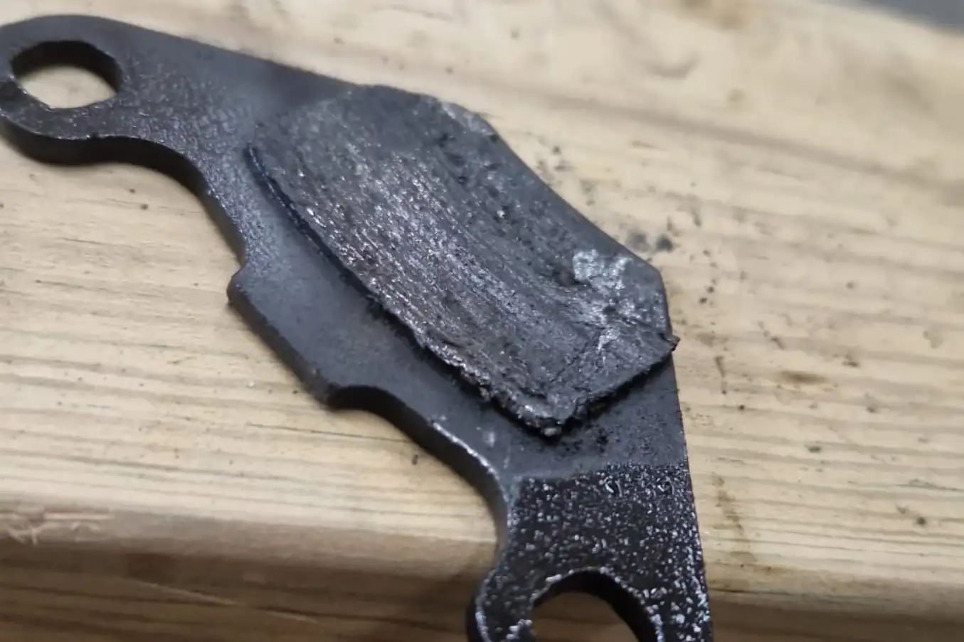 Skivebremse klodser på cykel – tjek af klodstykkelse ved vedligeholdelse