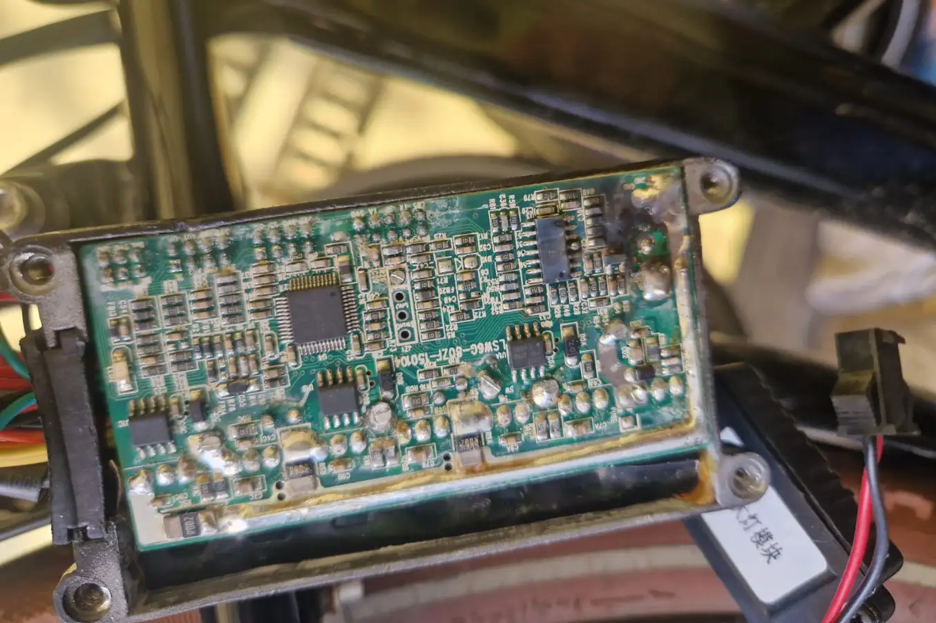 BMS-boks på elcykel batteri – battery management system fejl på SCO elcykel