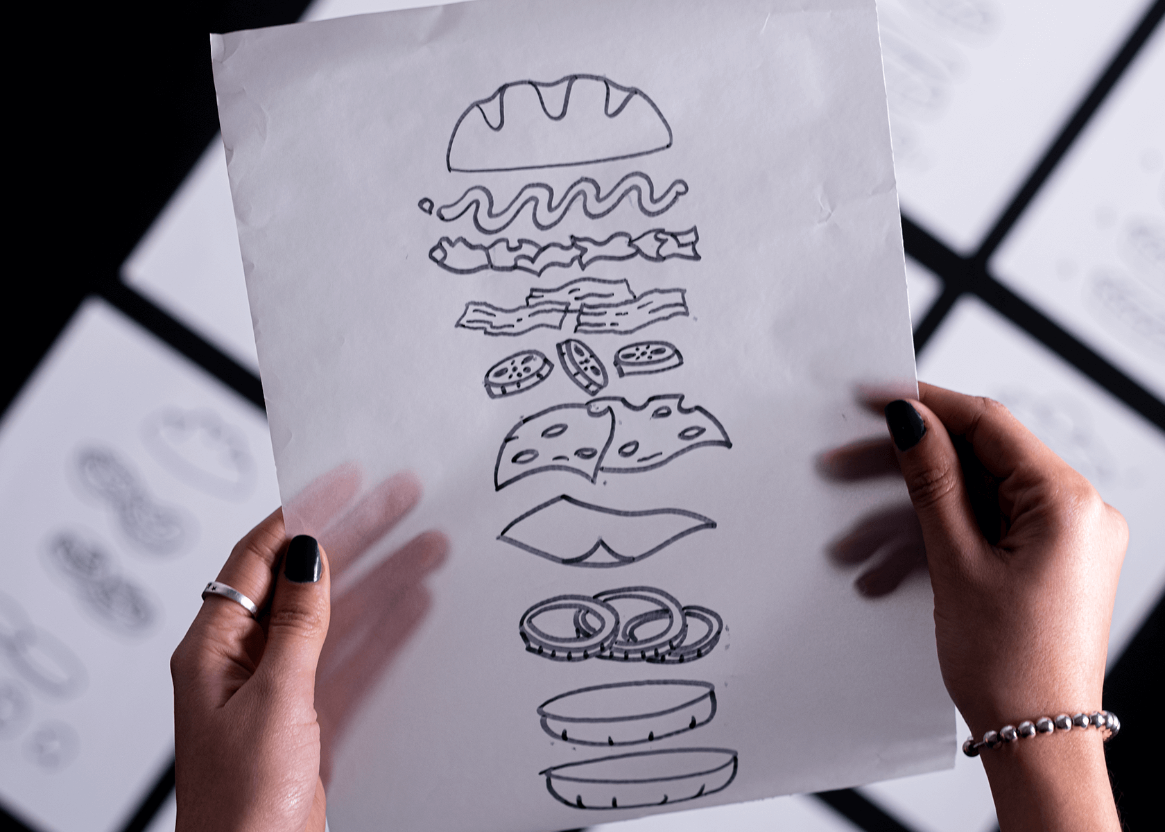 Drawing drafts detail