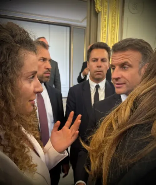 Awarded by Emmanuel Macron