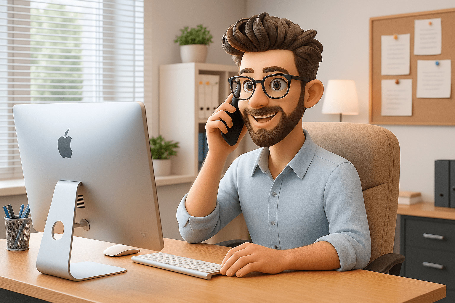 Twee collega's die samen aan een tafel de Customer Effort Score bespreken