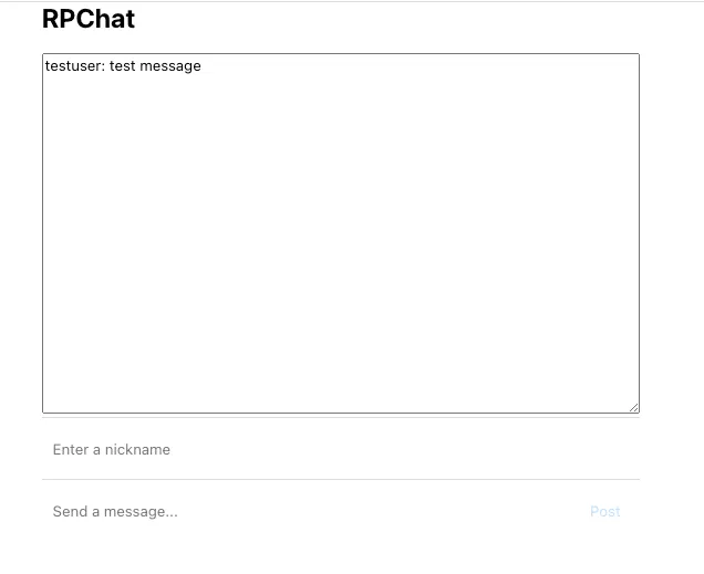 RPChat UI