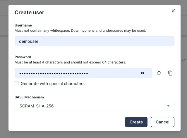 Creating and configuring a Redpanda cluster