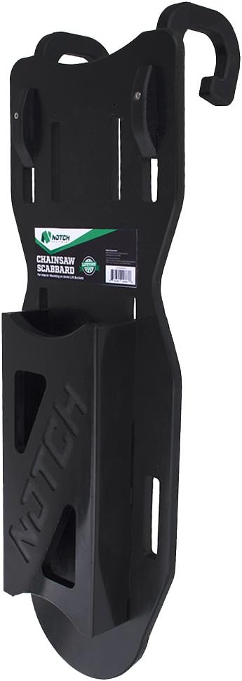 Notch Chainsaw Scabbard for Utility/Bucket Trucks (Inside Mount - Universal Fit with or without liner) Water and UV Resistant Heavy-Duty UHMPE Plastic