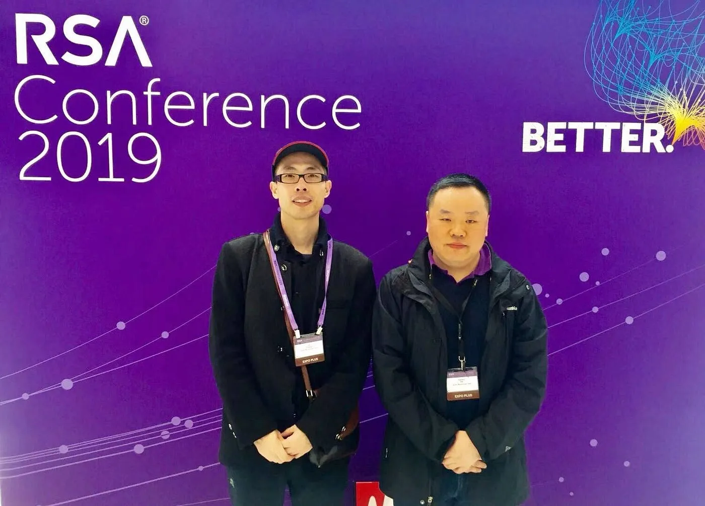 Lei Zhang (iExec Security Director and R&D) and Haiwu He (iExec Co-founder and Head of APAC region)