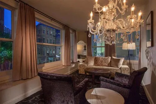 Corner Suite with the view of the city building