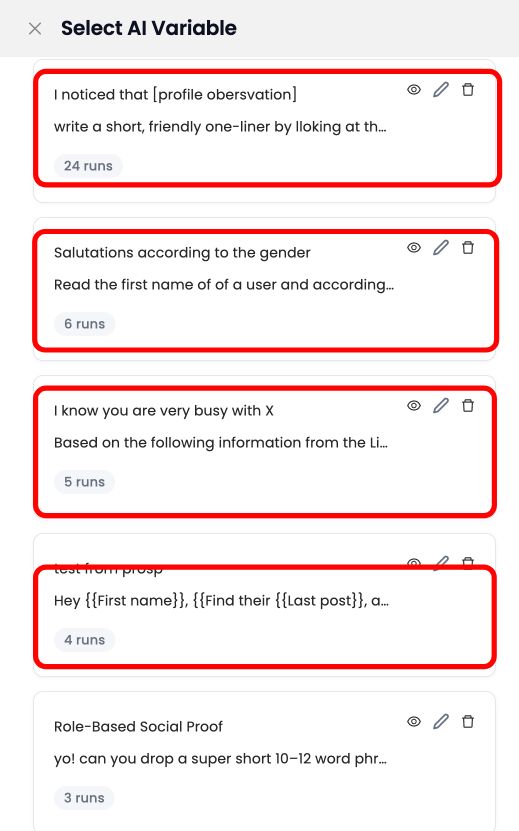 AI Variable