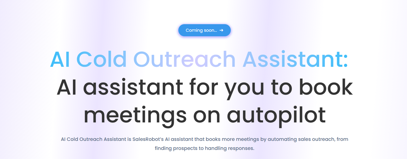 AI Outreach assistant by SalesRobot
