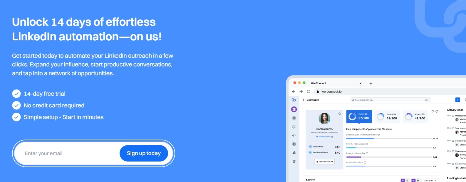 We-connect free trial