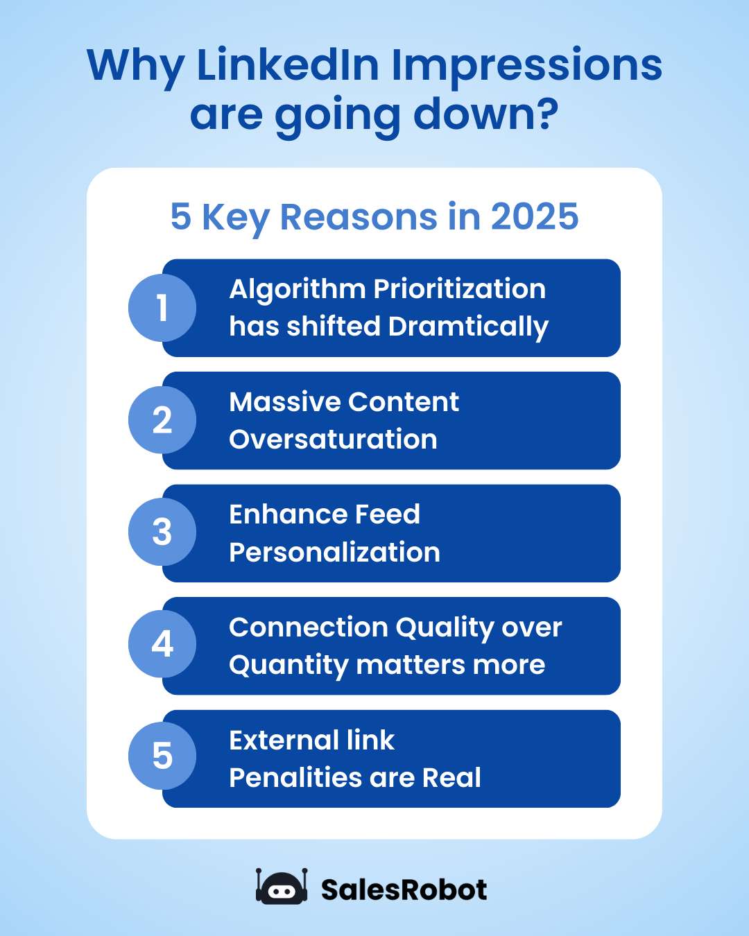 why your linkedin impressions might be going down in 2025