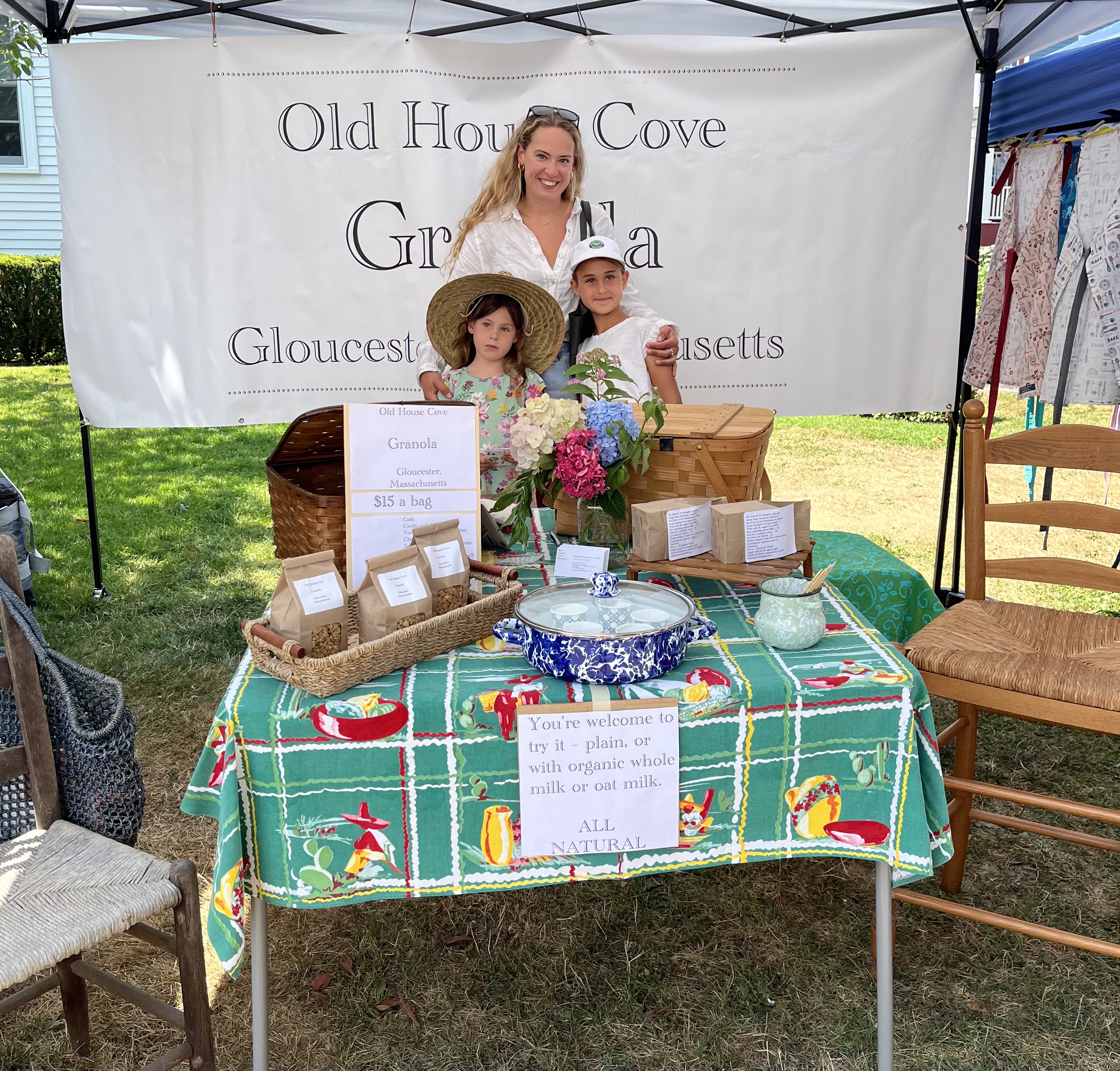 Old House Cove Granola at Rockport Exchange farmers market