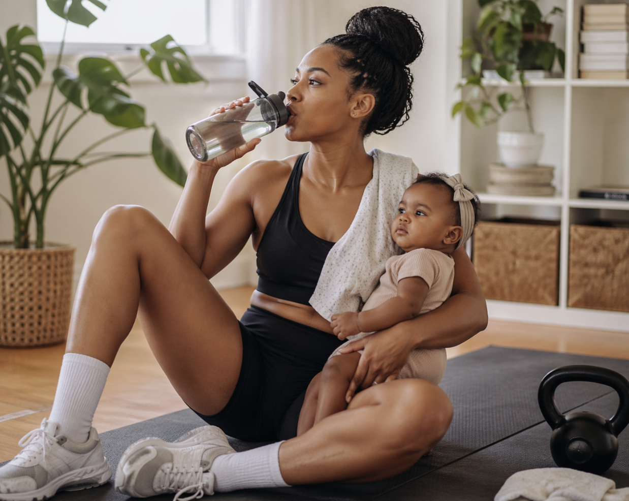 Athlete mom
