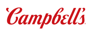 Campbell's brand logo in red cursive script.