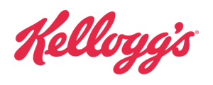 Kellogg's brand logo in red script font.