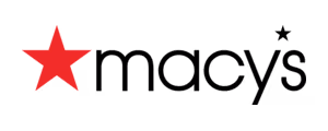 Macy's logo with a red star and black text.
