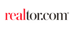 Real estate company Realtor.com logo with red and black text.