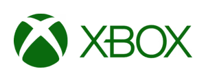 Xbox brand logo with green stylized X and the word Xbox.