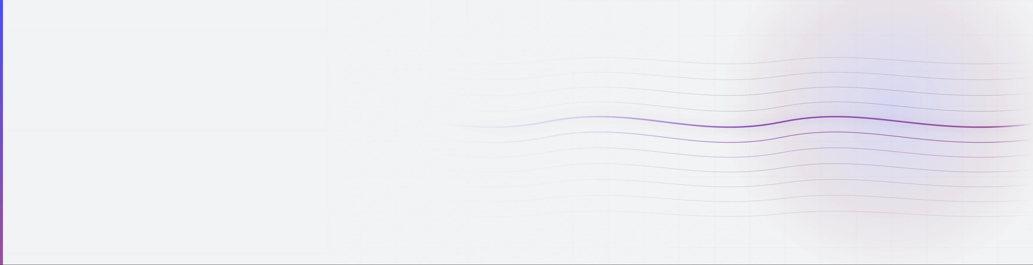 Abstract wave-line chart motif on a fine grid, header graphic for the PredictX resources library on travel and expense reporting.