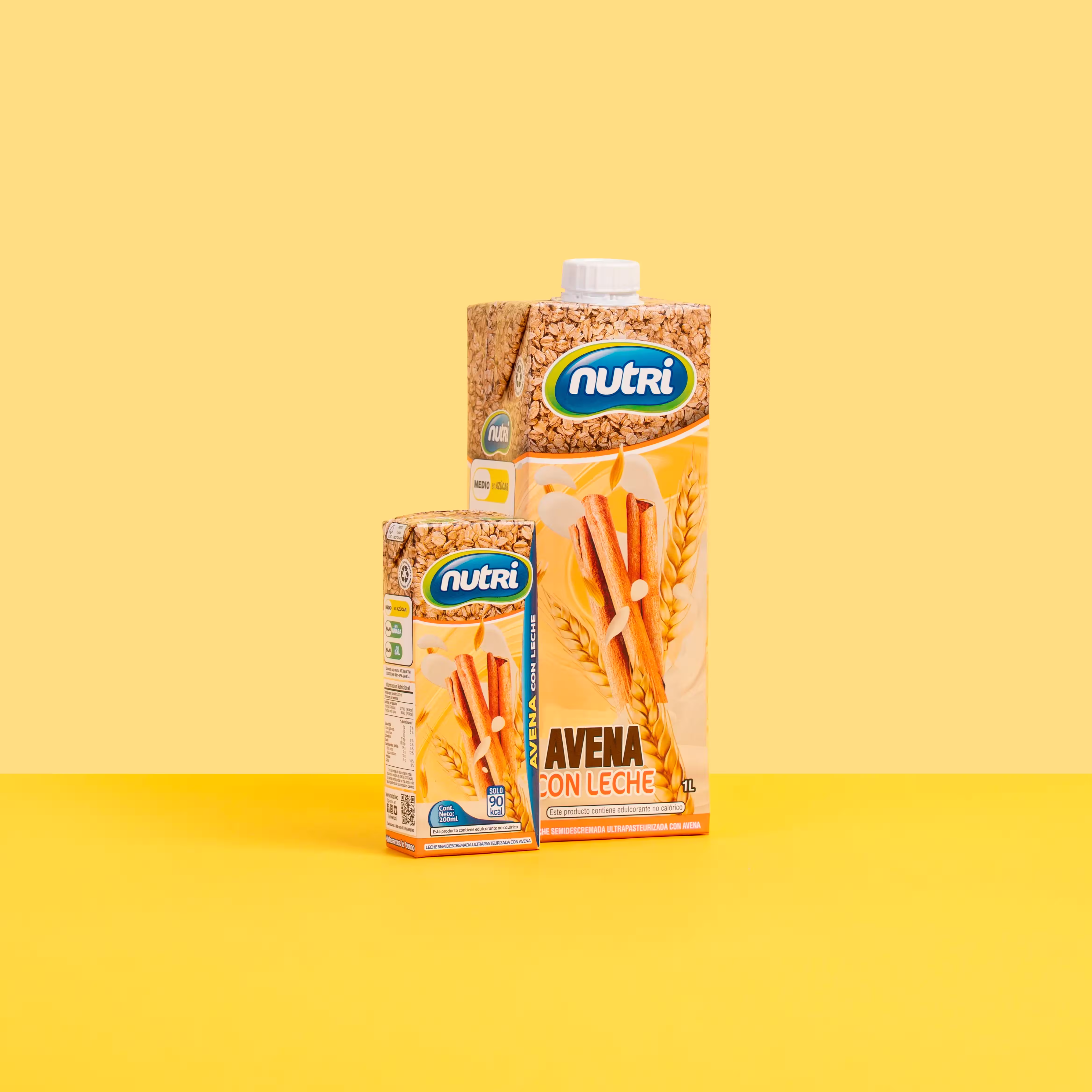 Avena con leche