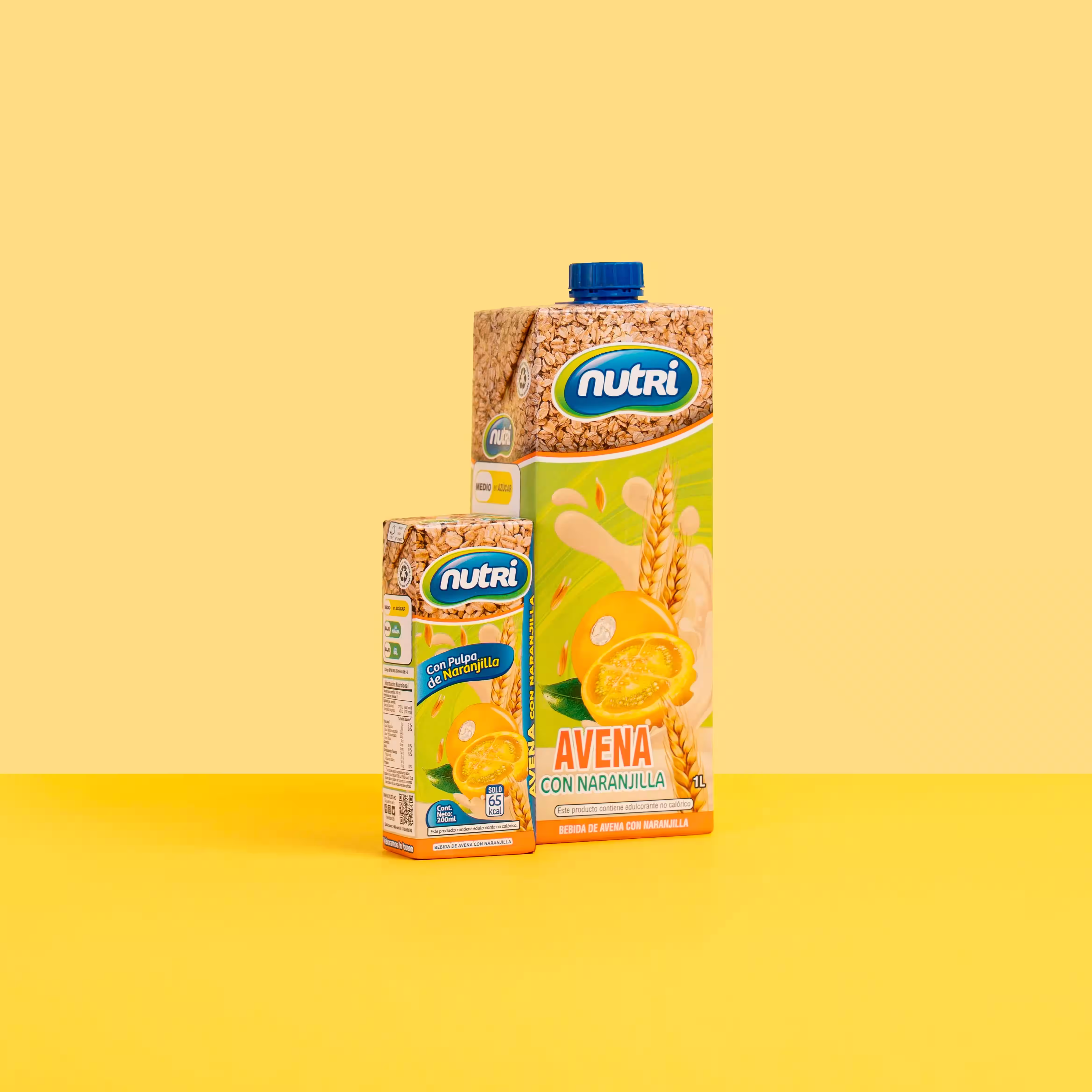 Avena con naranjilla