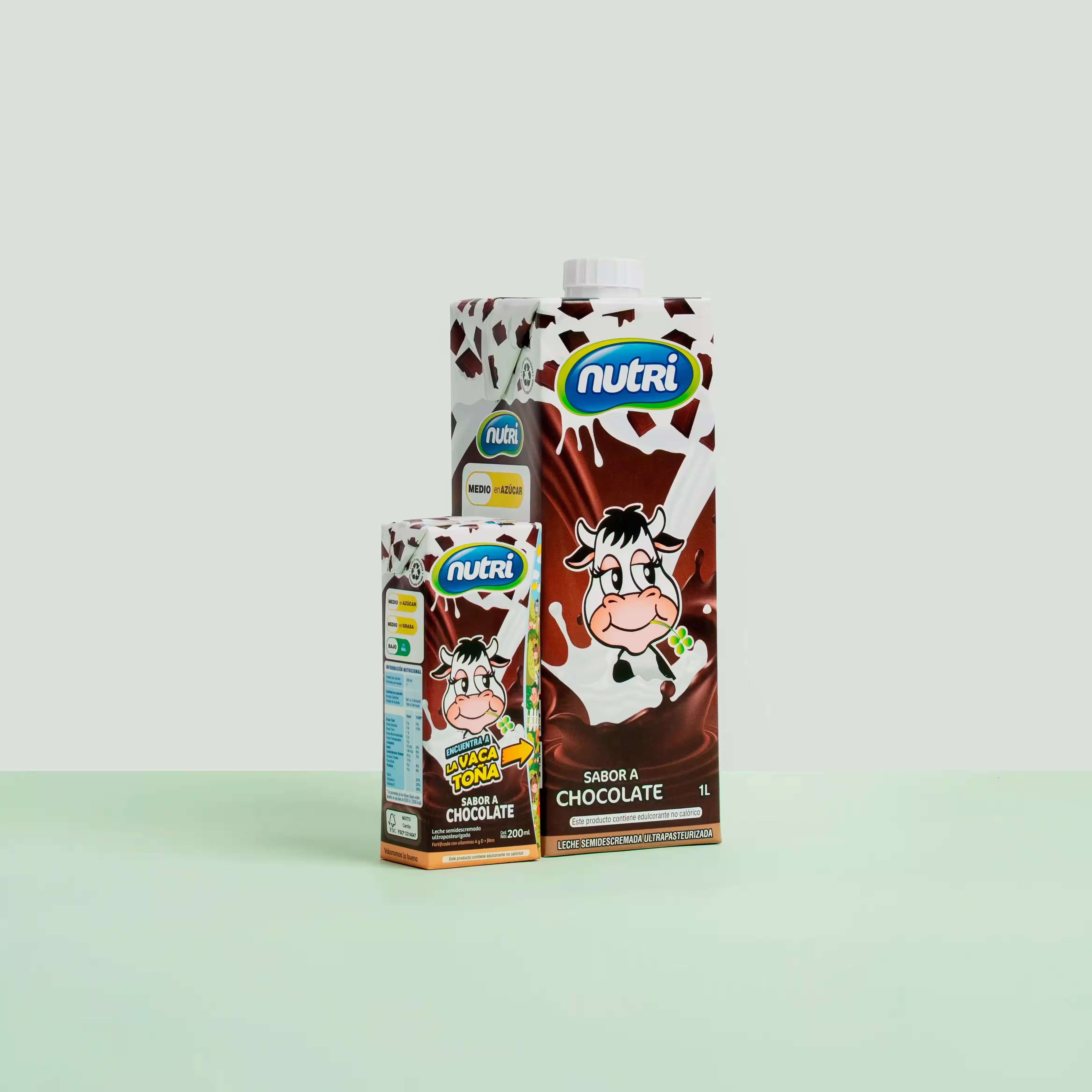 Leche sabor chocolate