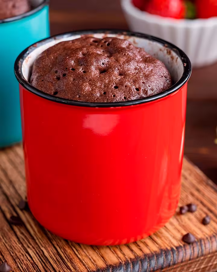 Brownie en taza