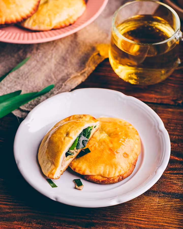 Empanadas de espinaca y queso