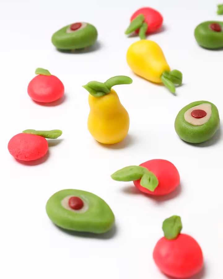 Frutitas de mazapán