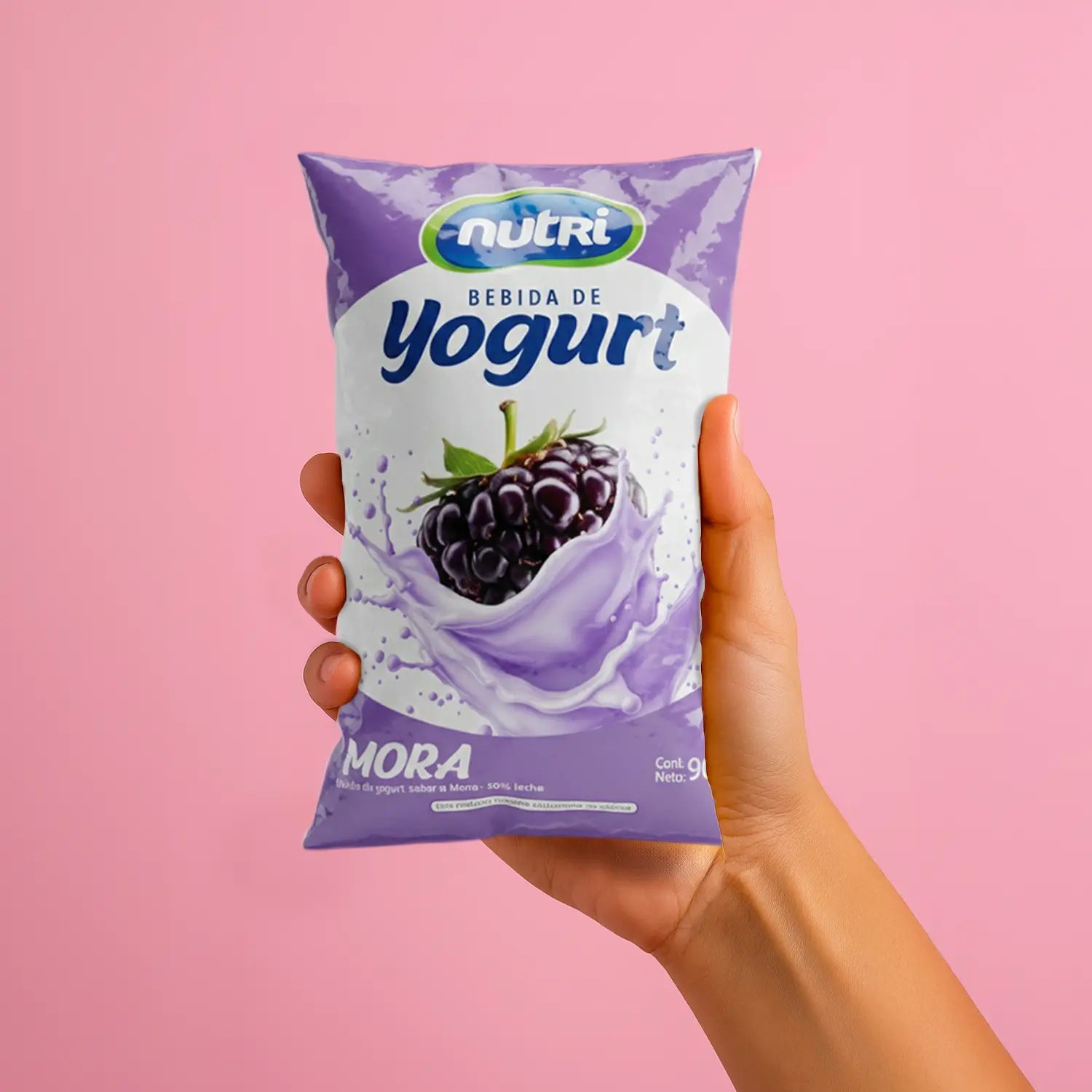 Bebida de Yogurt Mora