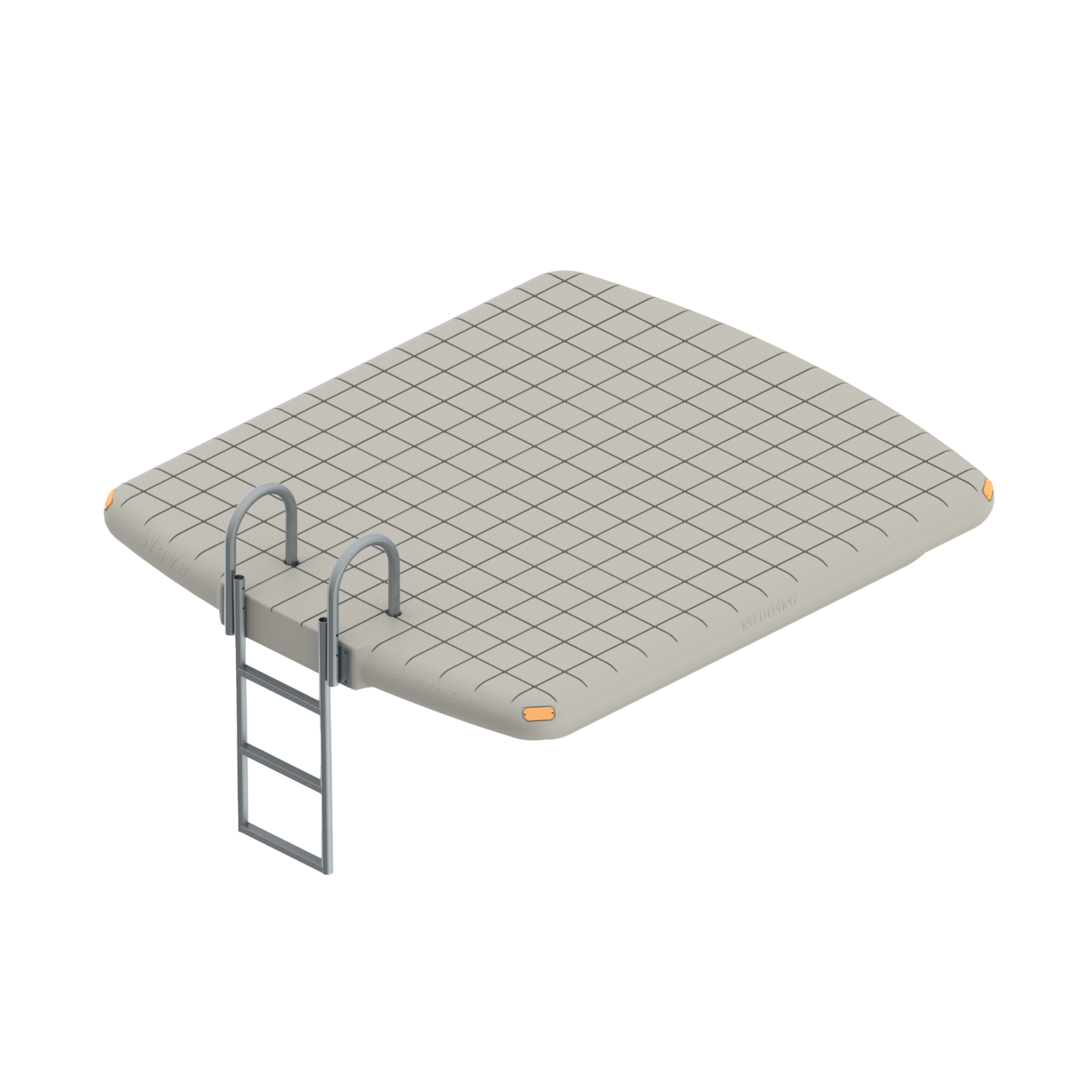 8'X10' Oasis Swim Raft - Beige