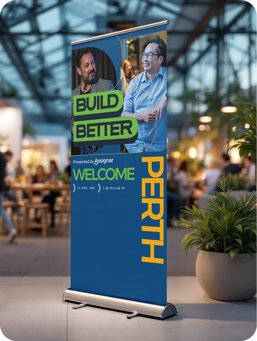 Build Better Welcome Signage
