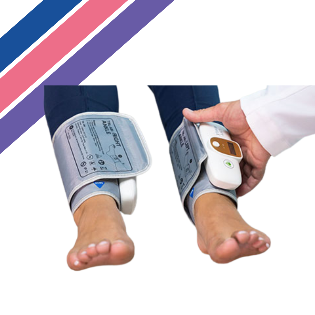 Healthcare professionals applying 3M™ V.A.C.® Therapy negative pressure wound dressing to a patient's leg during a surgical procedure.